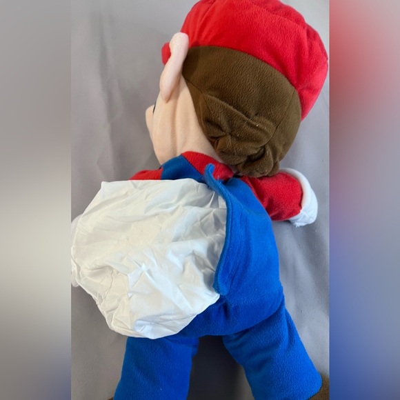 Super Mario Giant 22 Inch Nintendo Plush Stuffed‎ Toy with secret hiding pocket - Picture 8 of 8